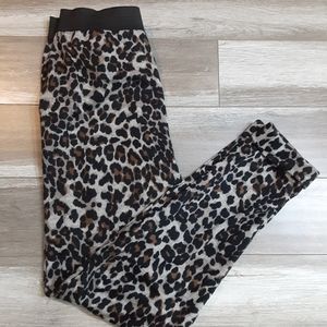 Leopard print pants